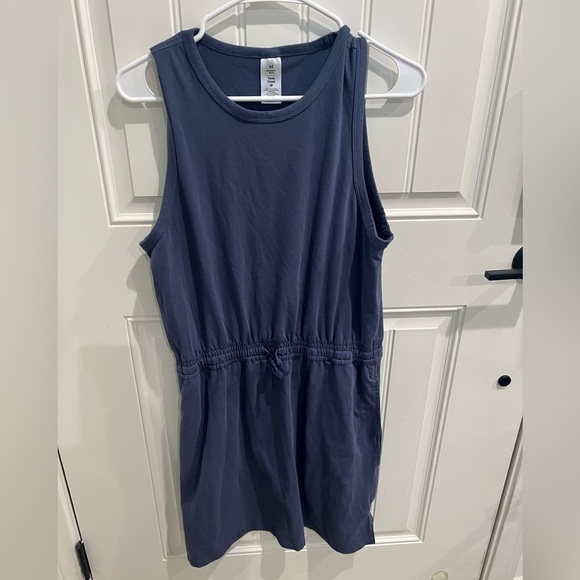 Member's Mark medium muted Navy Tank Dress - Picture 1 of 7